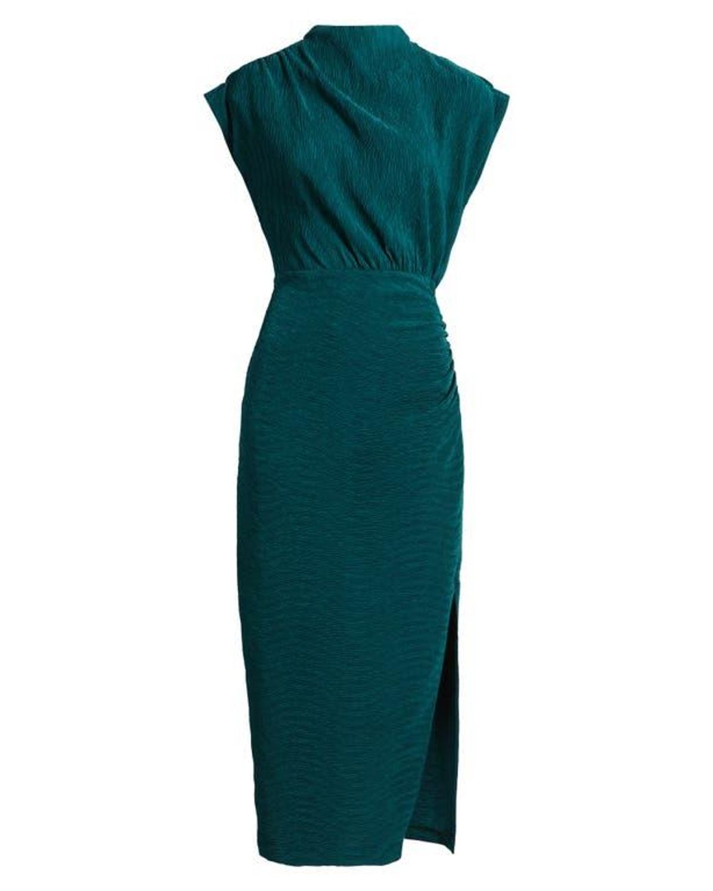 Saylor Delmara Textured Cocktail Dress in Green | Lyst