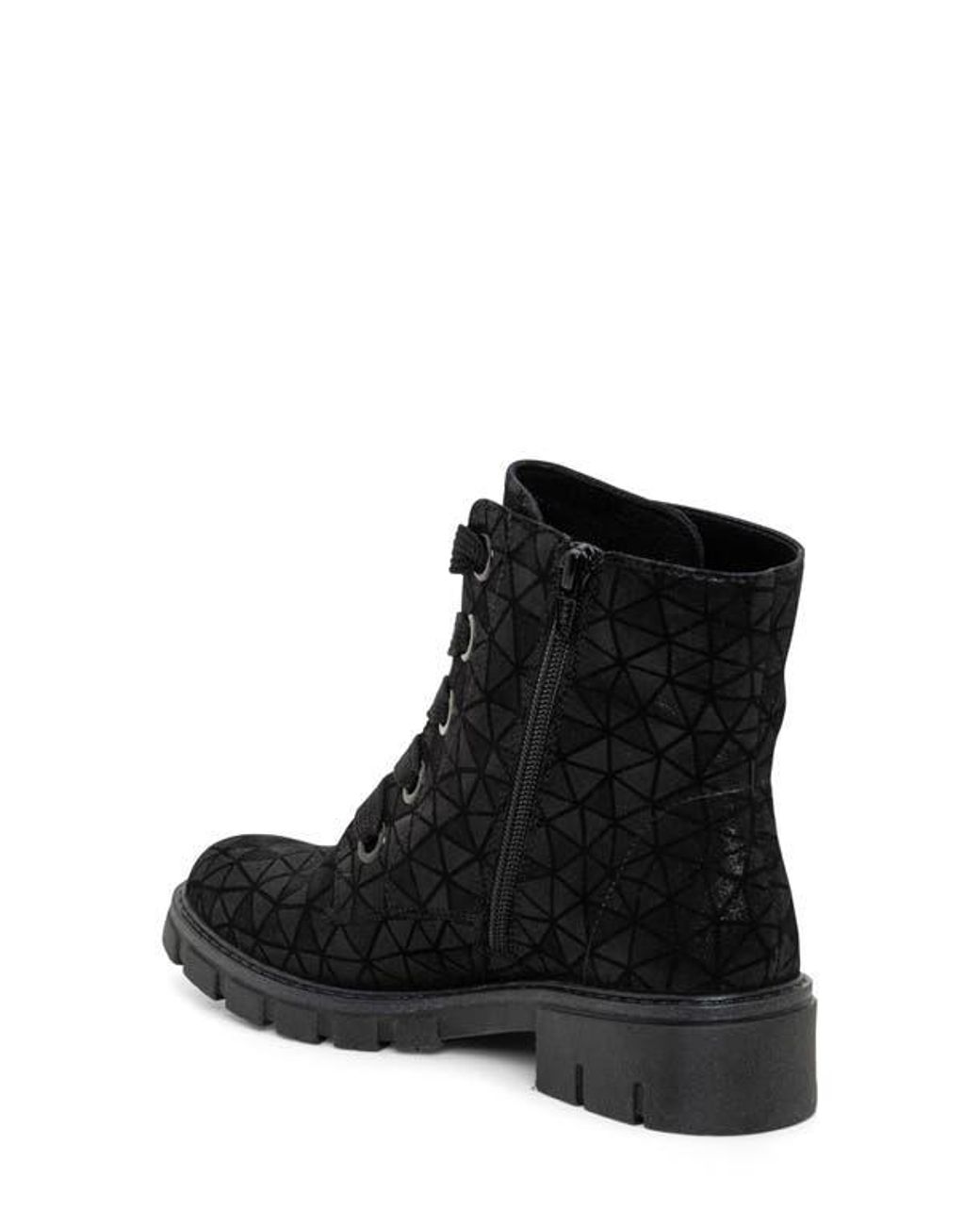 Ara Black Debbie Lace-Up Boot