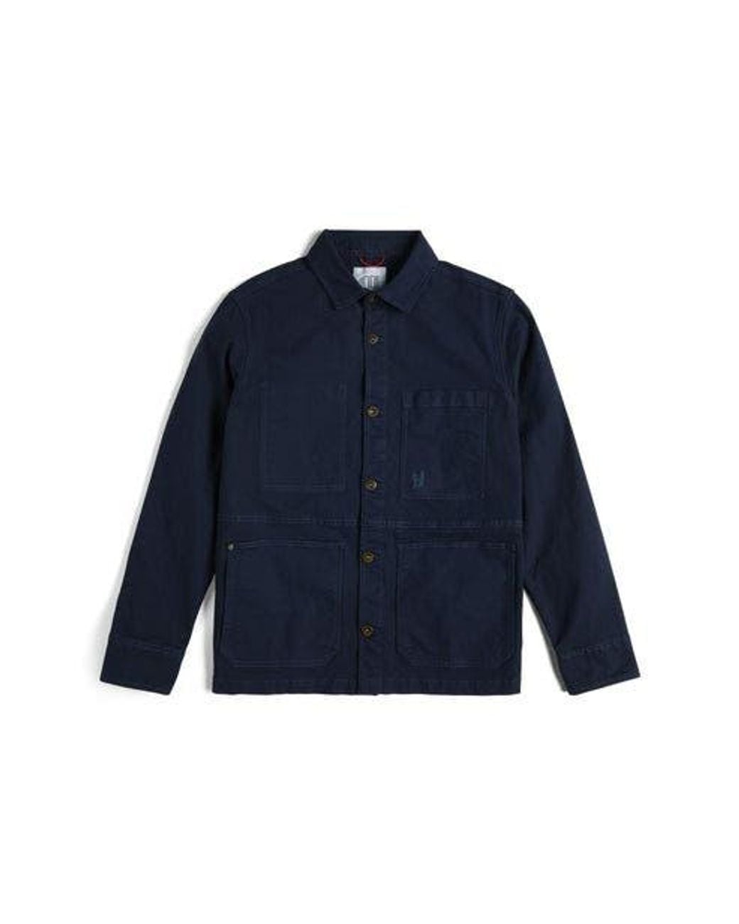 Topo Blue Utility Jacket for men