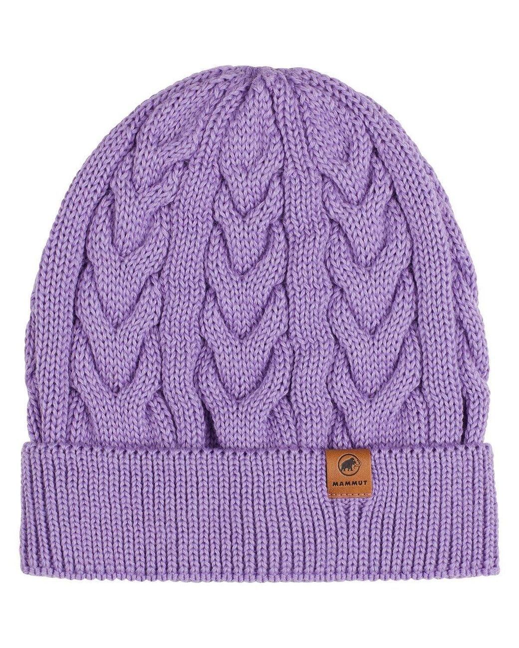 Mammut Purple Valbella Beanie