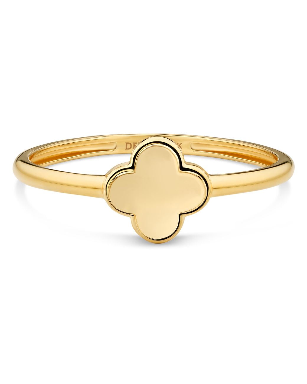 DEVATA Metallic Clover Ring