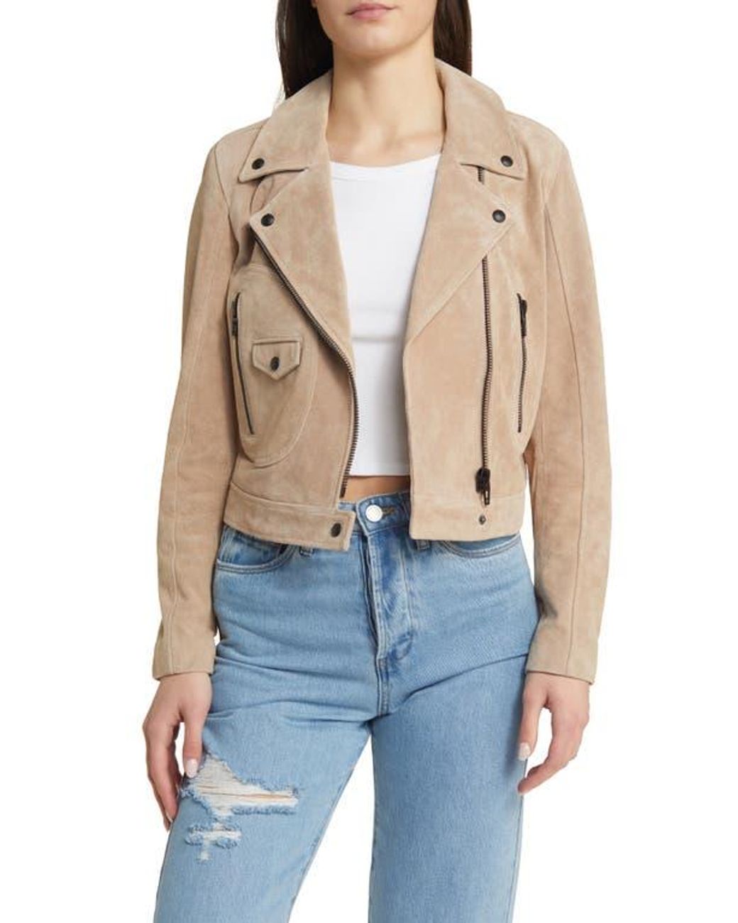 Blanknyc asymmetrical jacket hot sale
