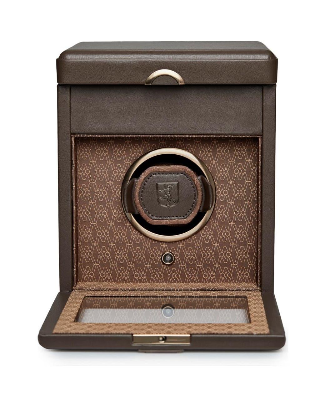 Wolf Brown Earth Single Watch Winder for men