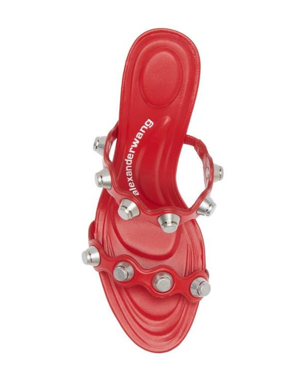 Alexander Wang■Riotグラディエーターサンダル ラムスキン ロゴ alexanderwang アレキサンダーワング Riot 85mm