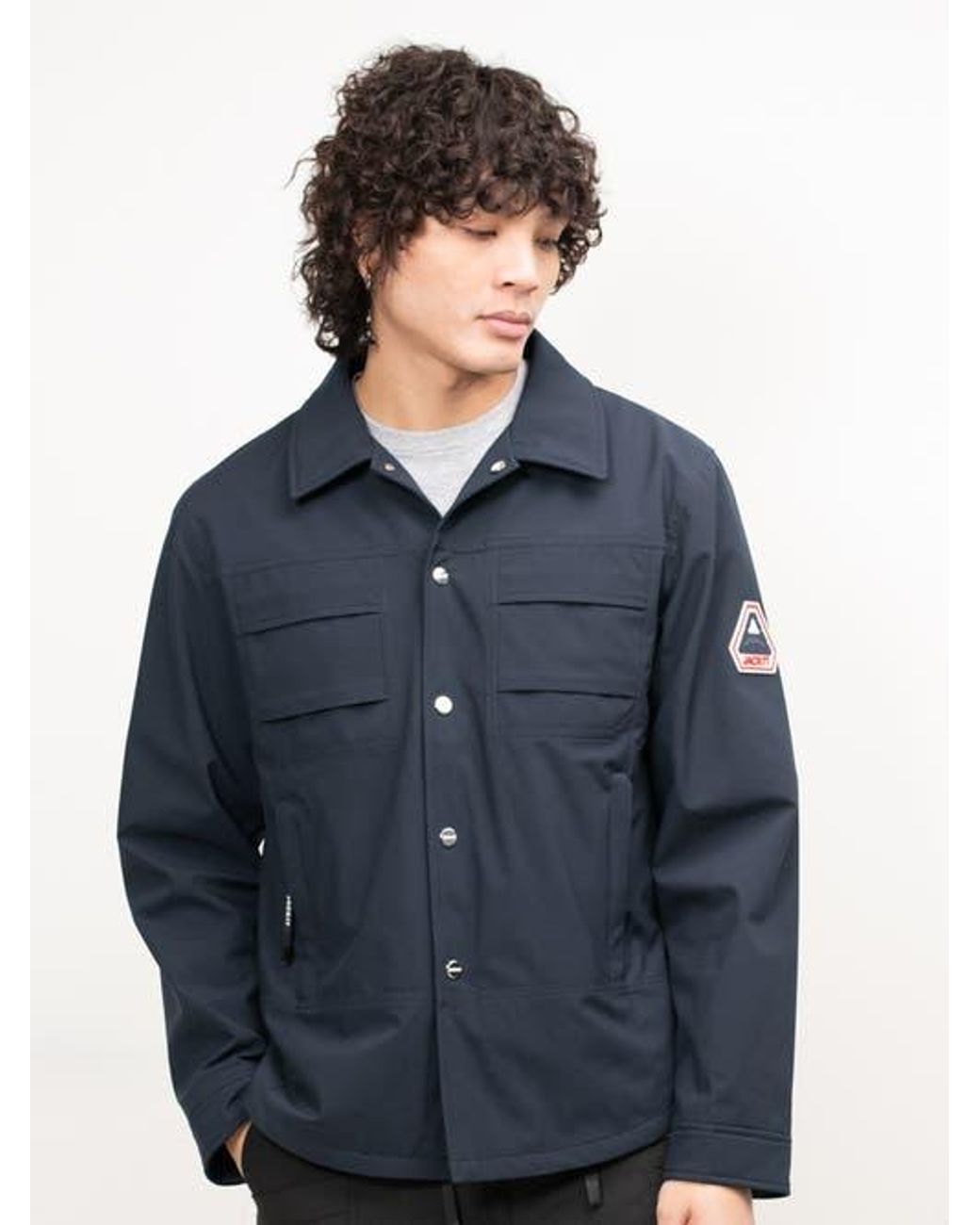Jacket Blue Eden Shirt Jacket for men