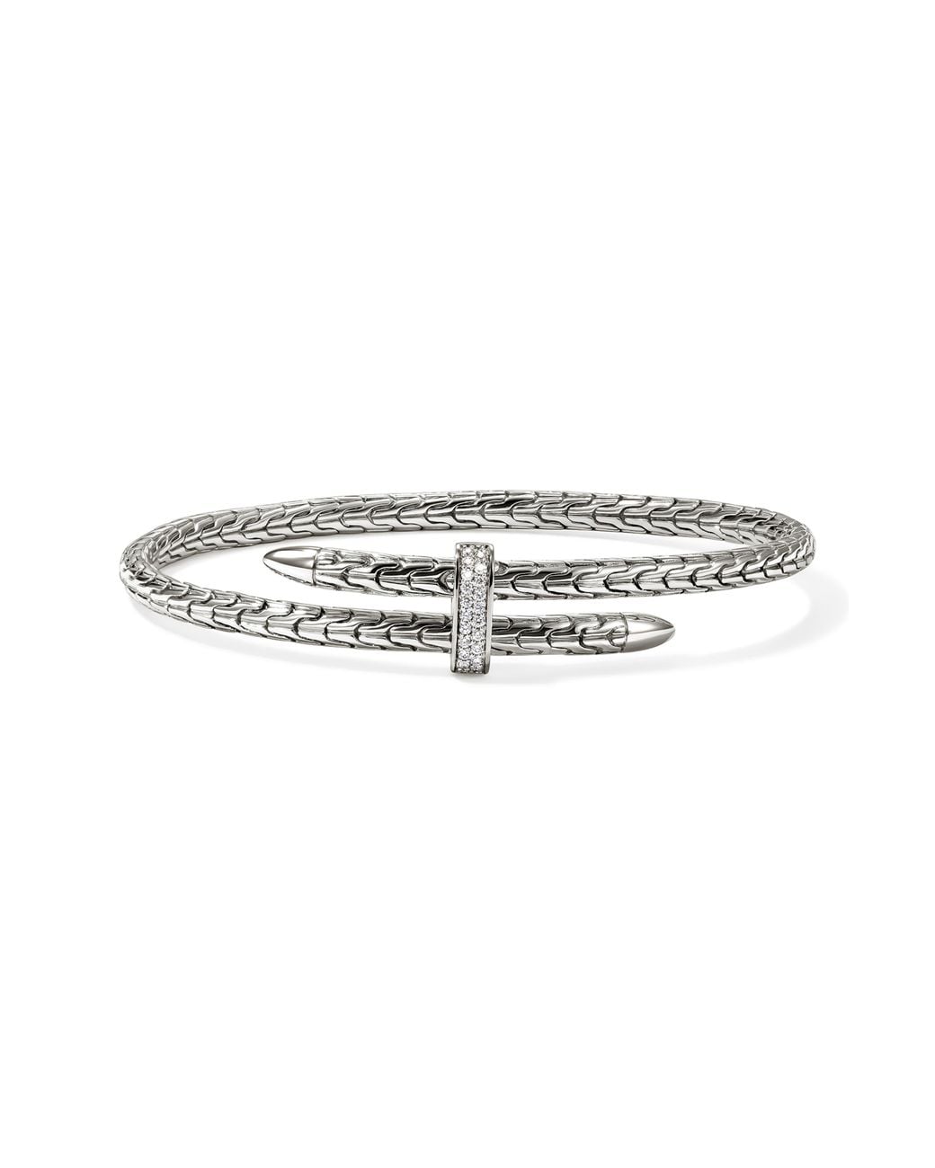 John Hardy Metallic Spear Bangle, 4Mm