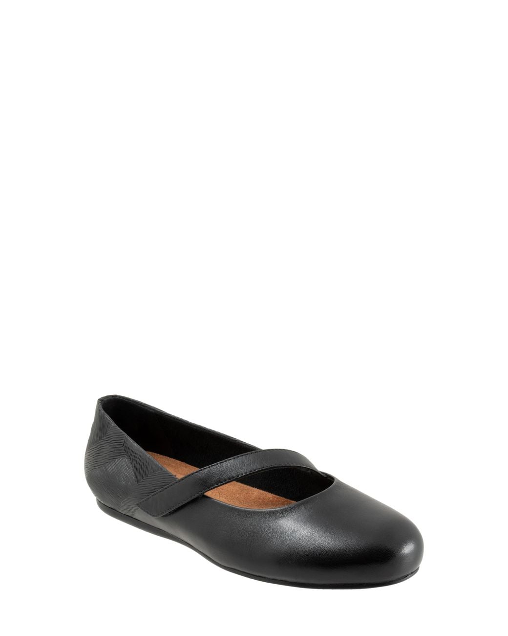 Softwalk® Black Syracuse Flat