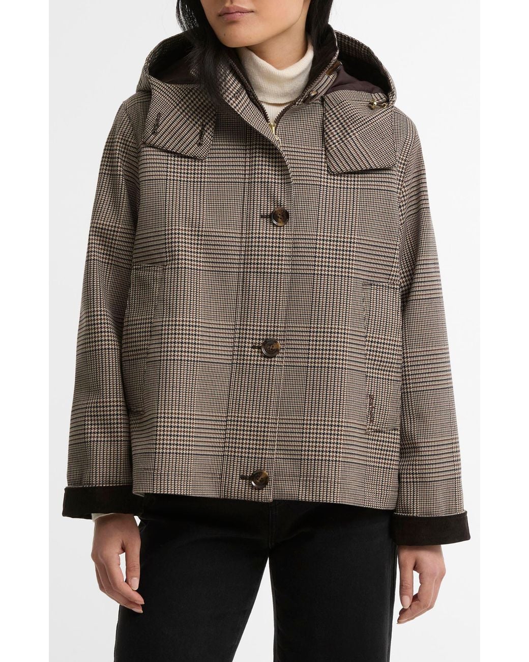 Barbour Brown Connie Showerproof Jacket