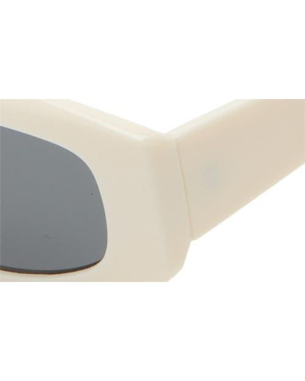 BP. Gray Slim Rectangular Sunglasses