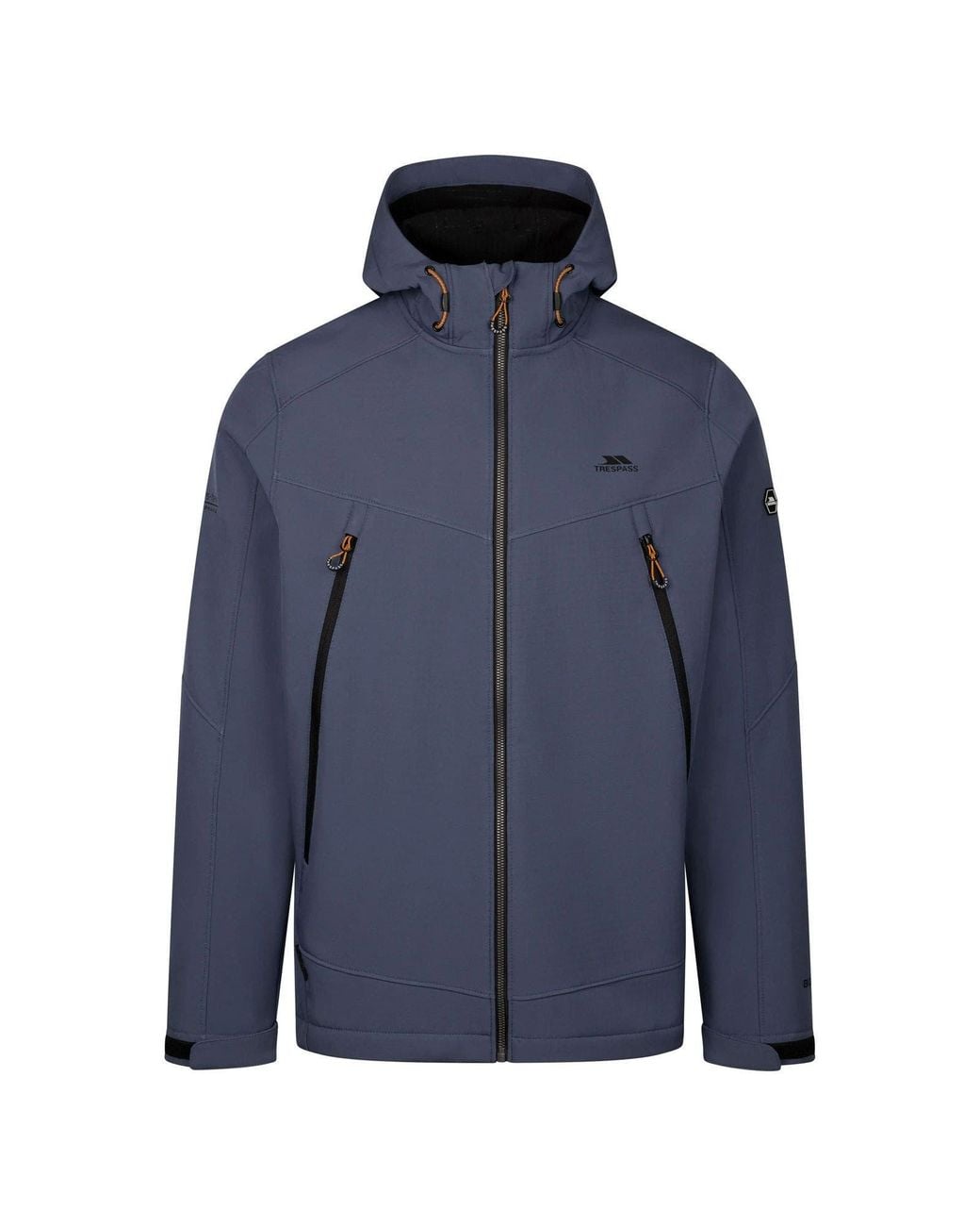 Trespass Blue Hubbard Soft Shell Jacket for men