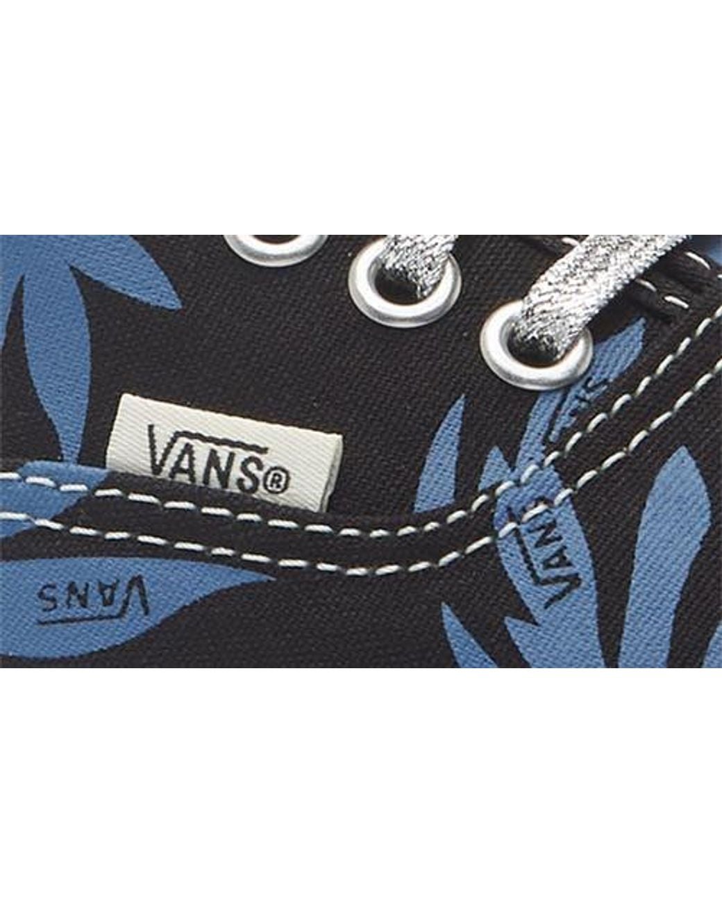 Vans Blue Premium Authentic Sneaker for men