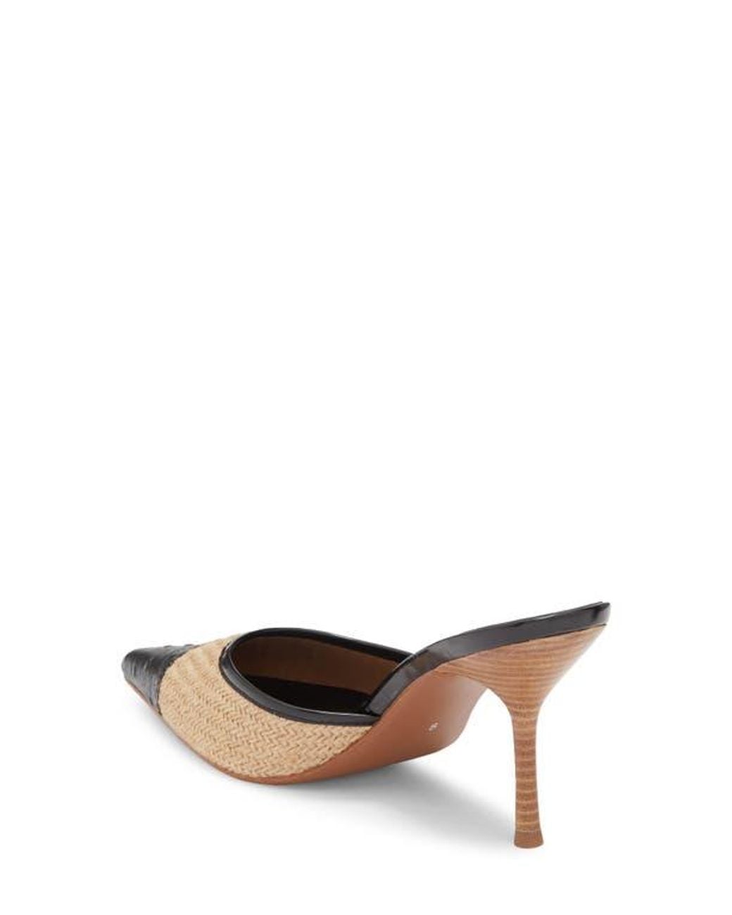 Jeffrey Campbell Blue Parse Pointed Cap Toe Mule