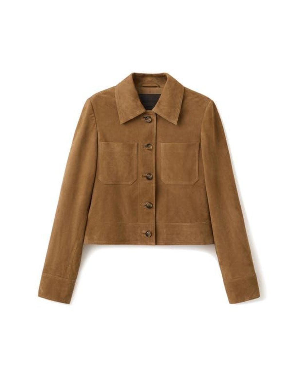 Mango Brown Suede Jacket