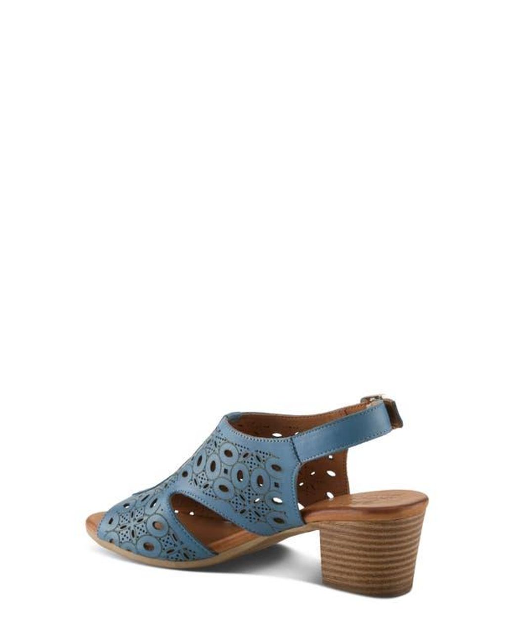 Spring Step Blue Shoes Spring Step Kovach Slingback Sandal in Blue | Lyst