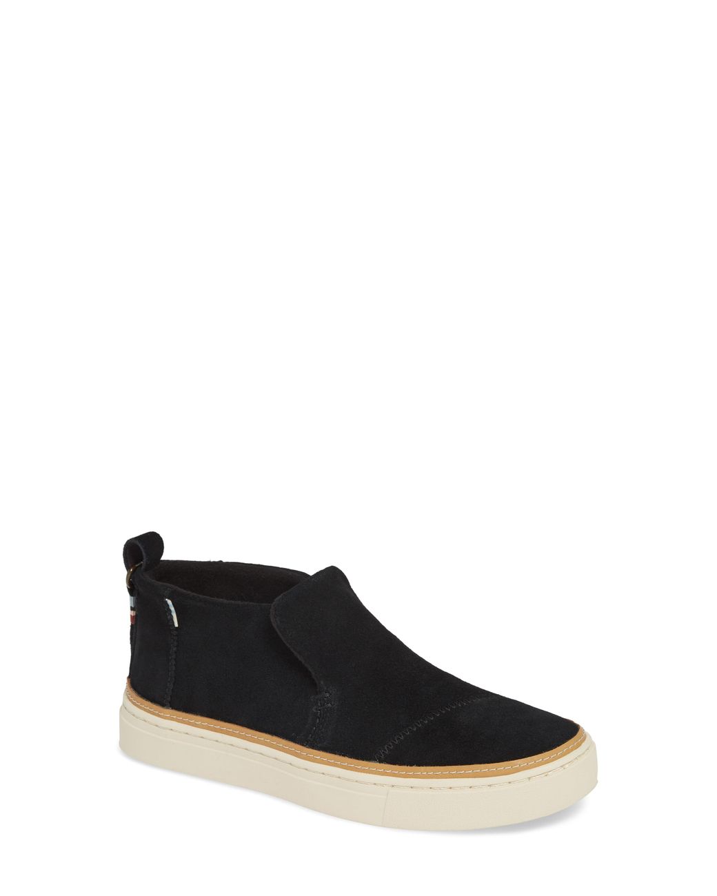 Lyst - Toms Paxton Suede Mid Slip On Trainers in Brown - Save 45. ...