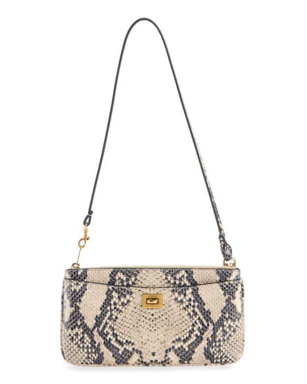 Balenciaga Multicolor Rodeo Python Print Leather Bag