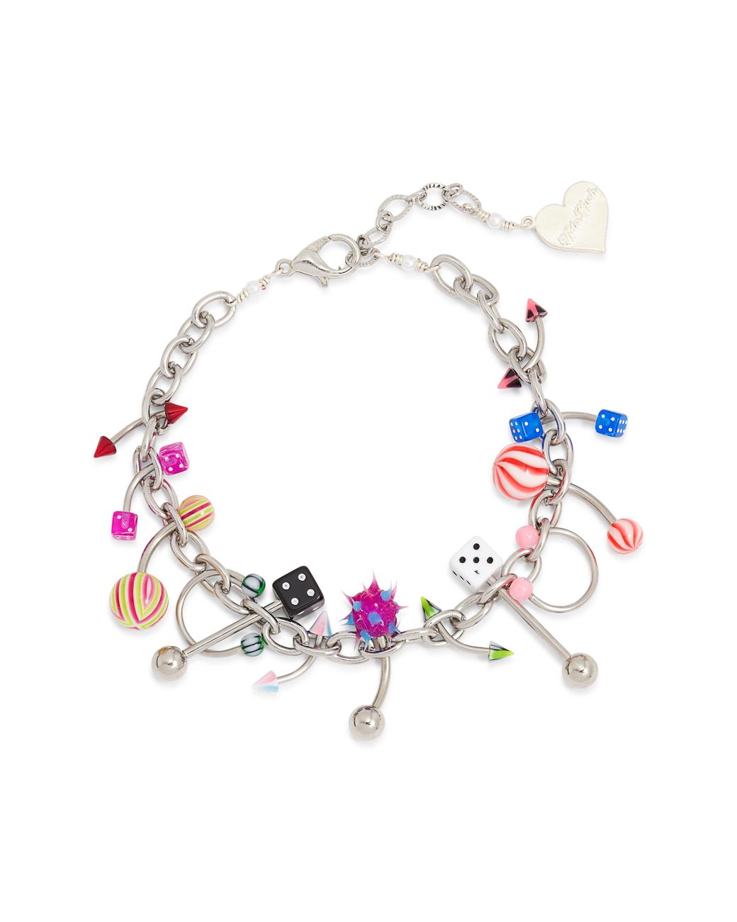 VIDAKUSH White Piercing Bracelet