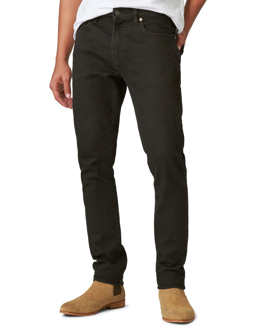 Lucky Brand 100 Advanced Stretch Skinny Jeans in Black for Men