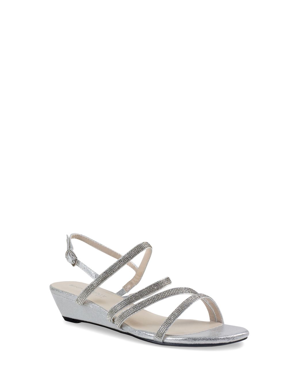 Touch Ups White Jodi Slingback Wedge Sandal