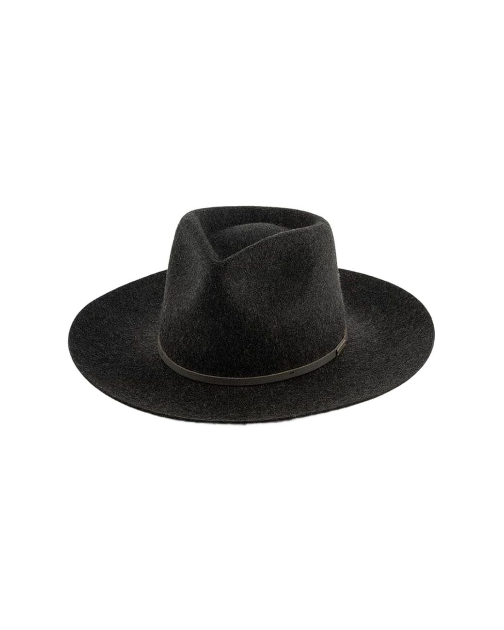 Gigi Pip Black Rowan Fedora Hat