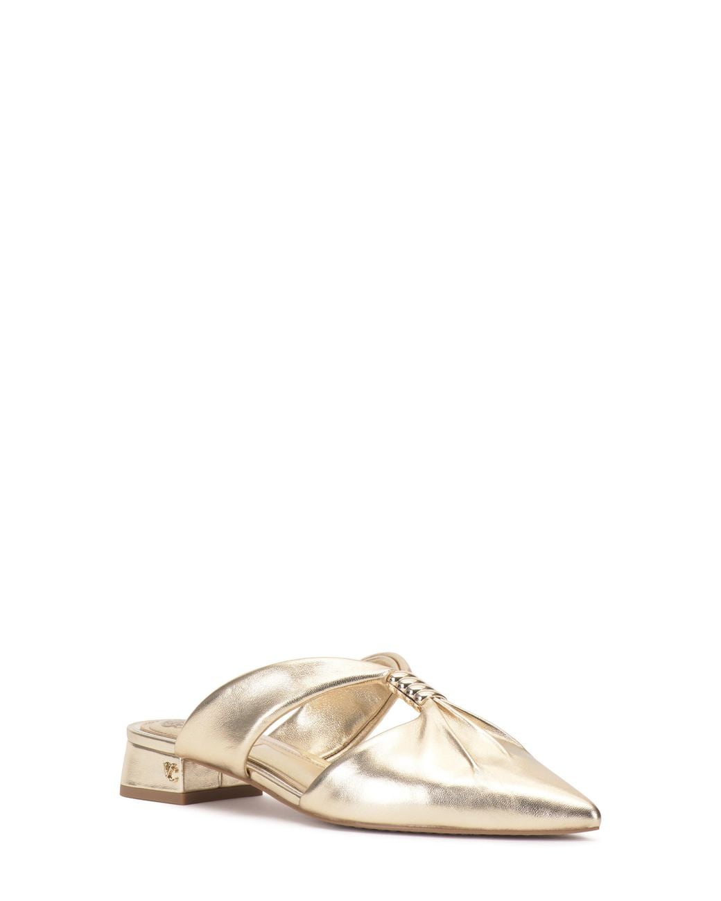 Vince Camuto Metallic Vanika Pointed Toe Mule
