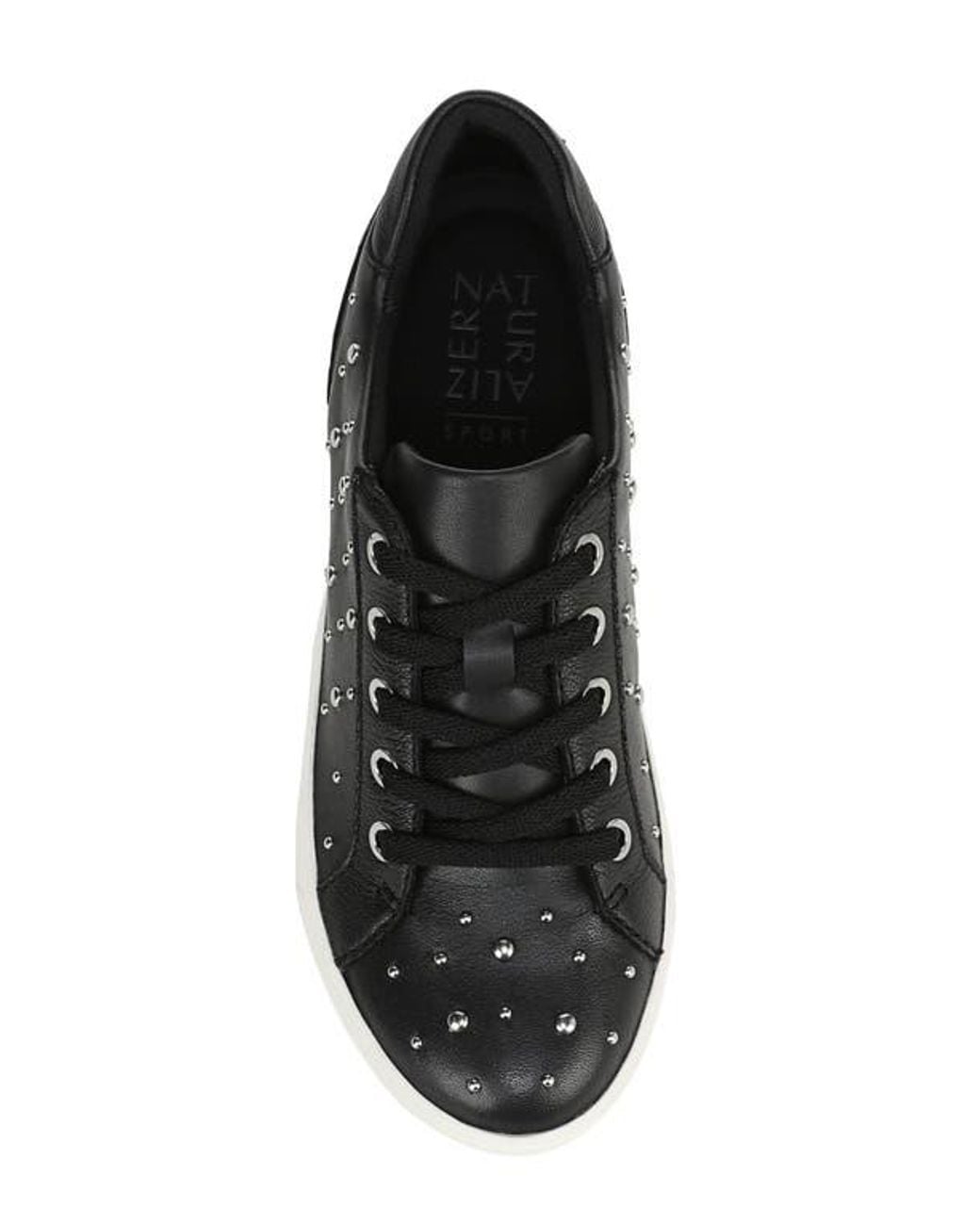 Naturalizer Black Morrison Stud Sneaker