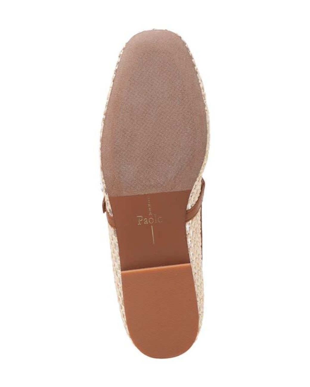 Linea Paolo Pink Monet T-Strap Flat