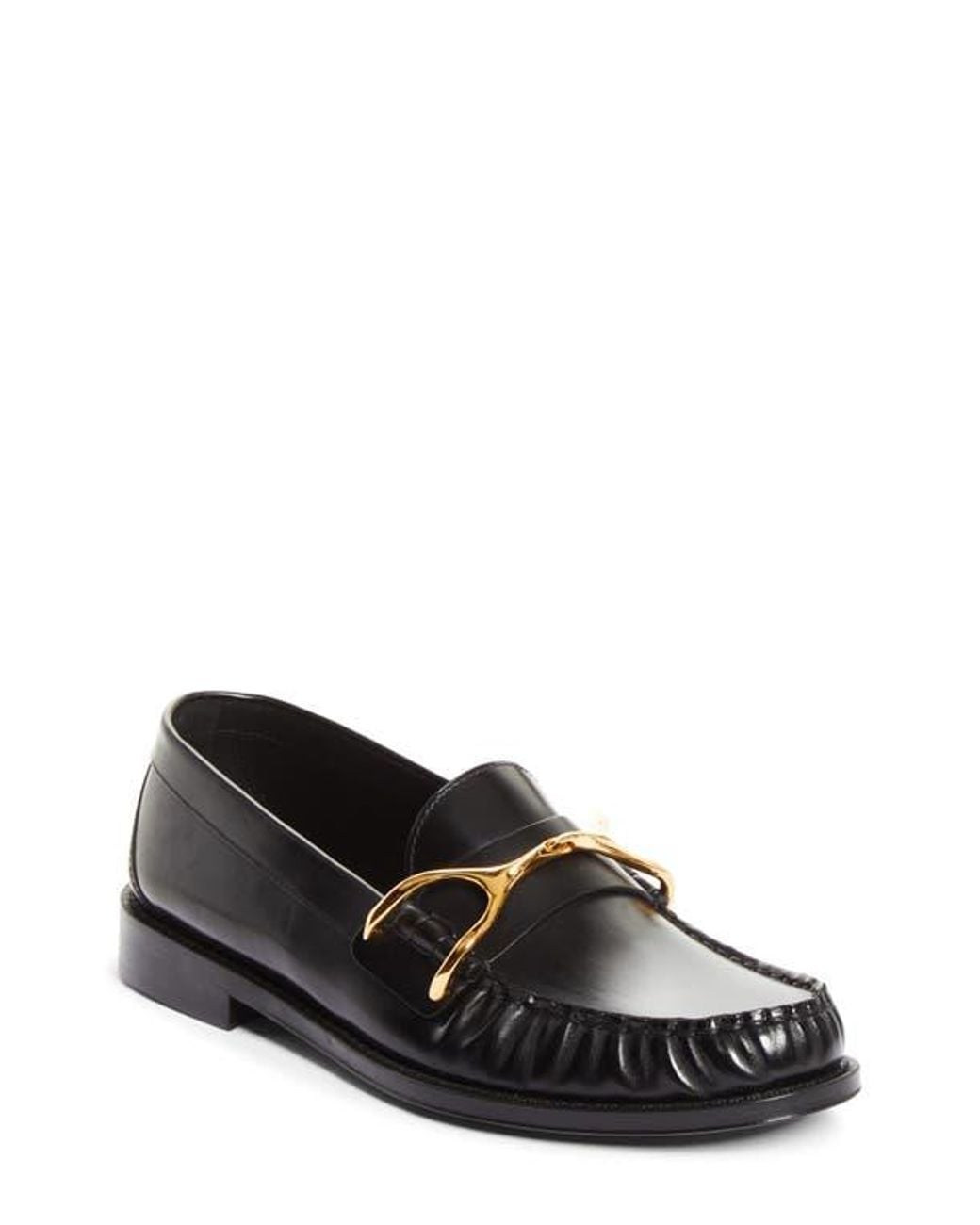 McQueen Black Wishbone Loafer for men