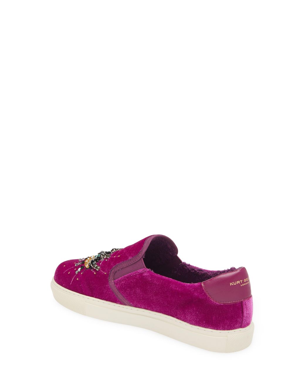 Leah slip shop on embellished trainers