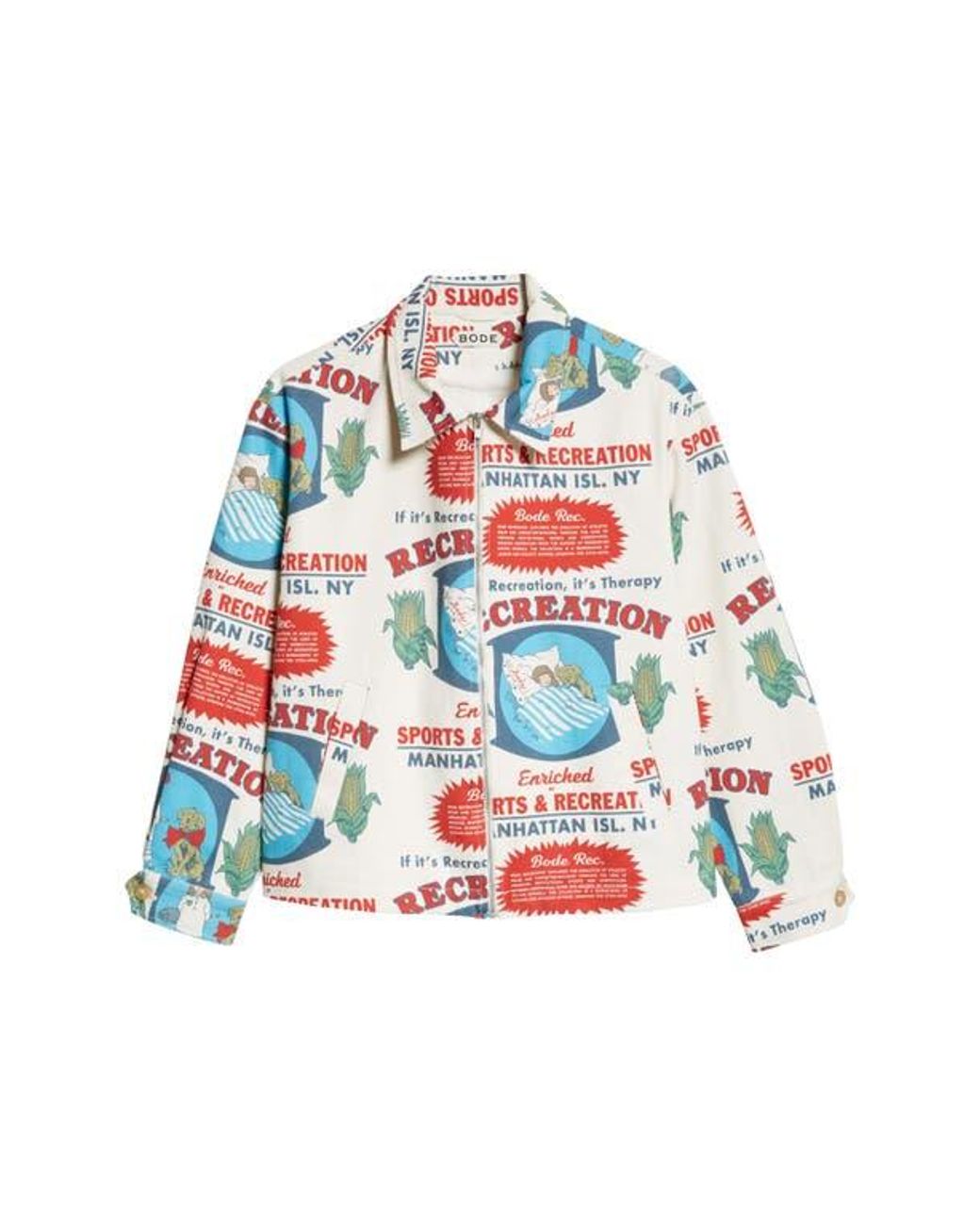 Bode Red Enrichment Jacket for men