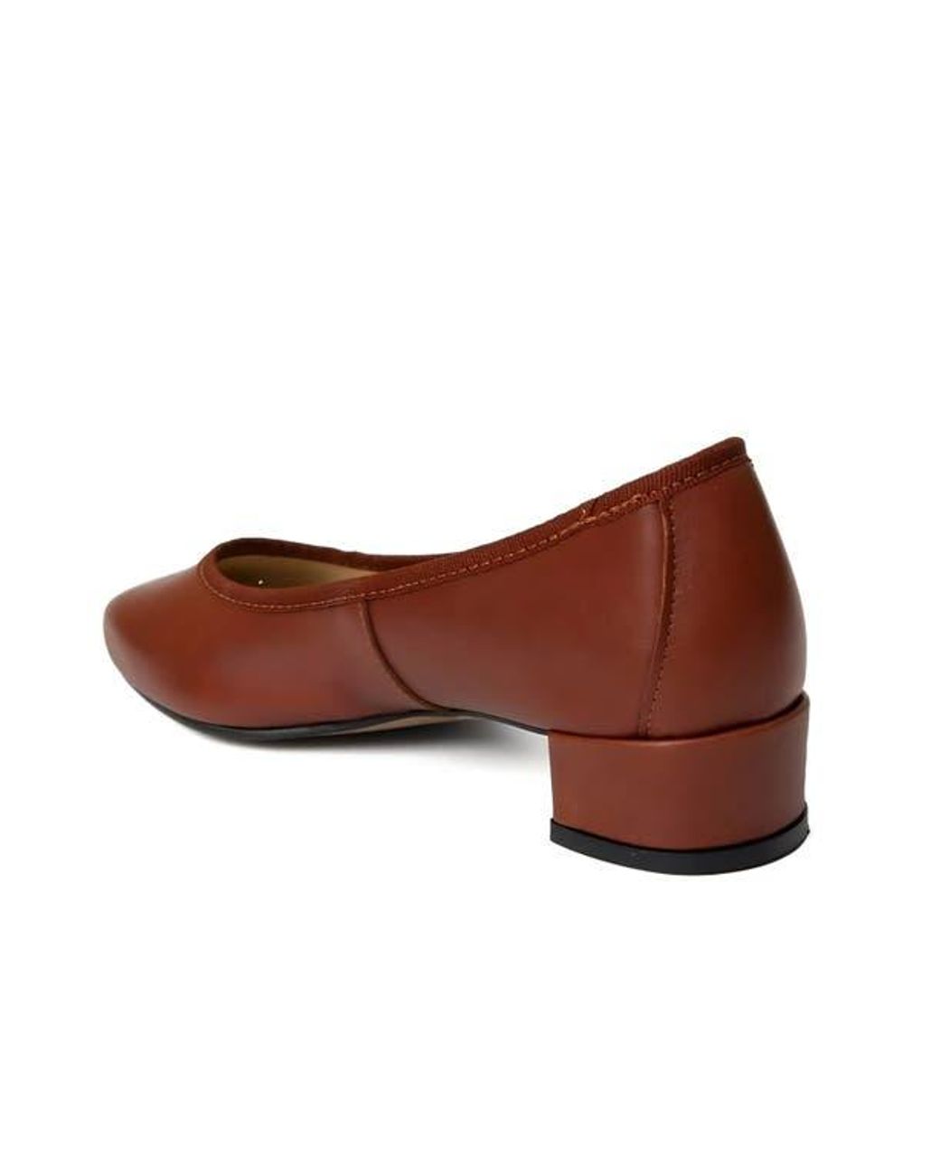 Menina Step Brown Isa Leather Ballet Flat