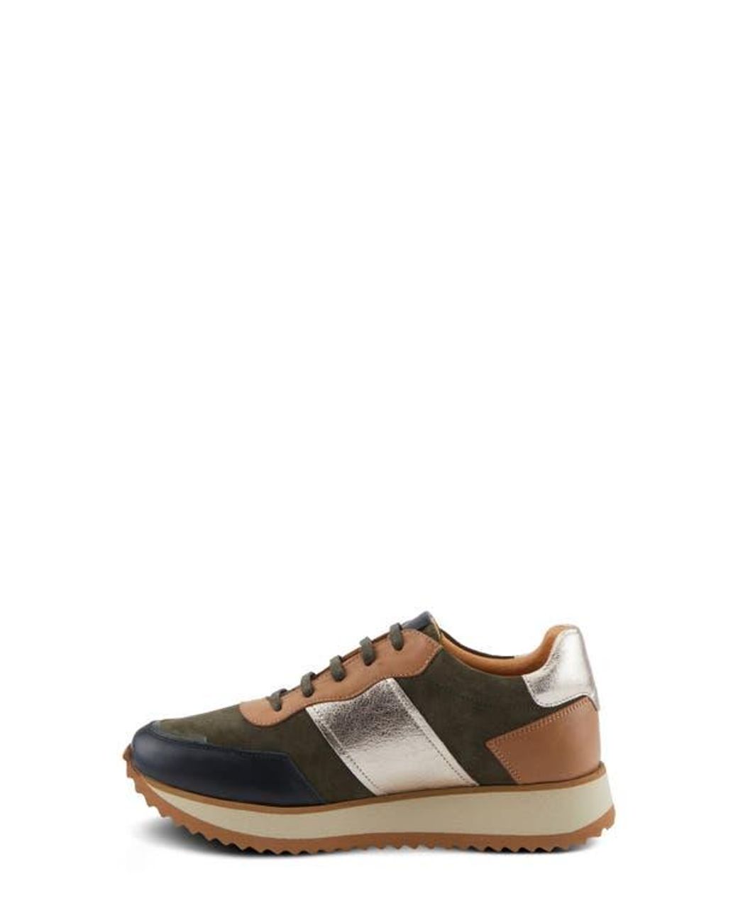 Spring Step Brown Compter Sneaker
