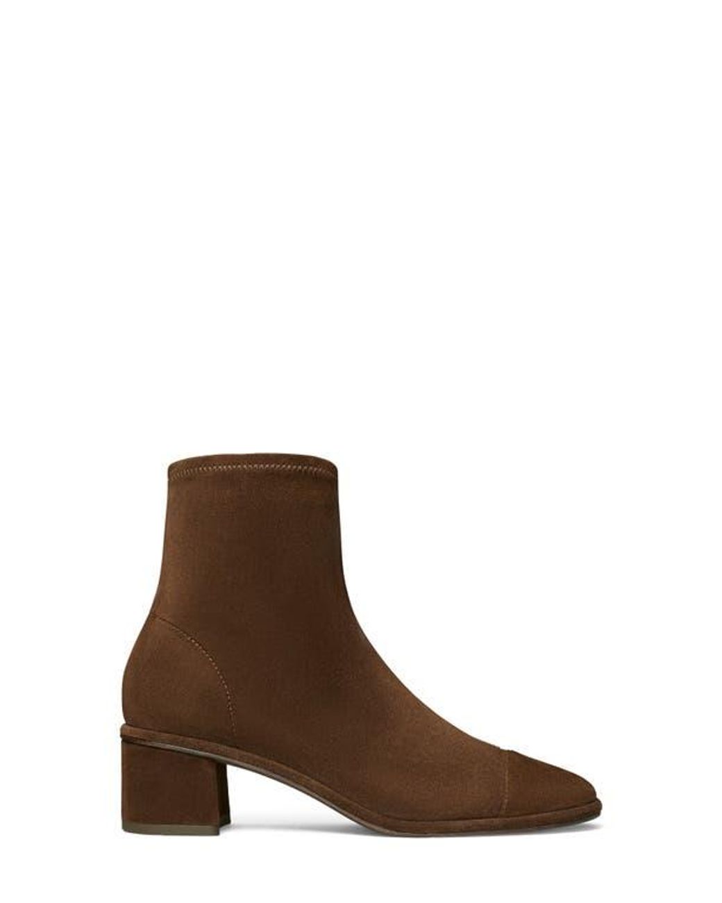 Tory Burch Brown Cap Toe Bootie