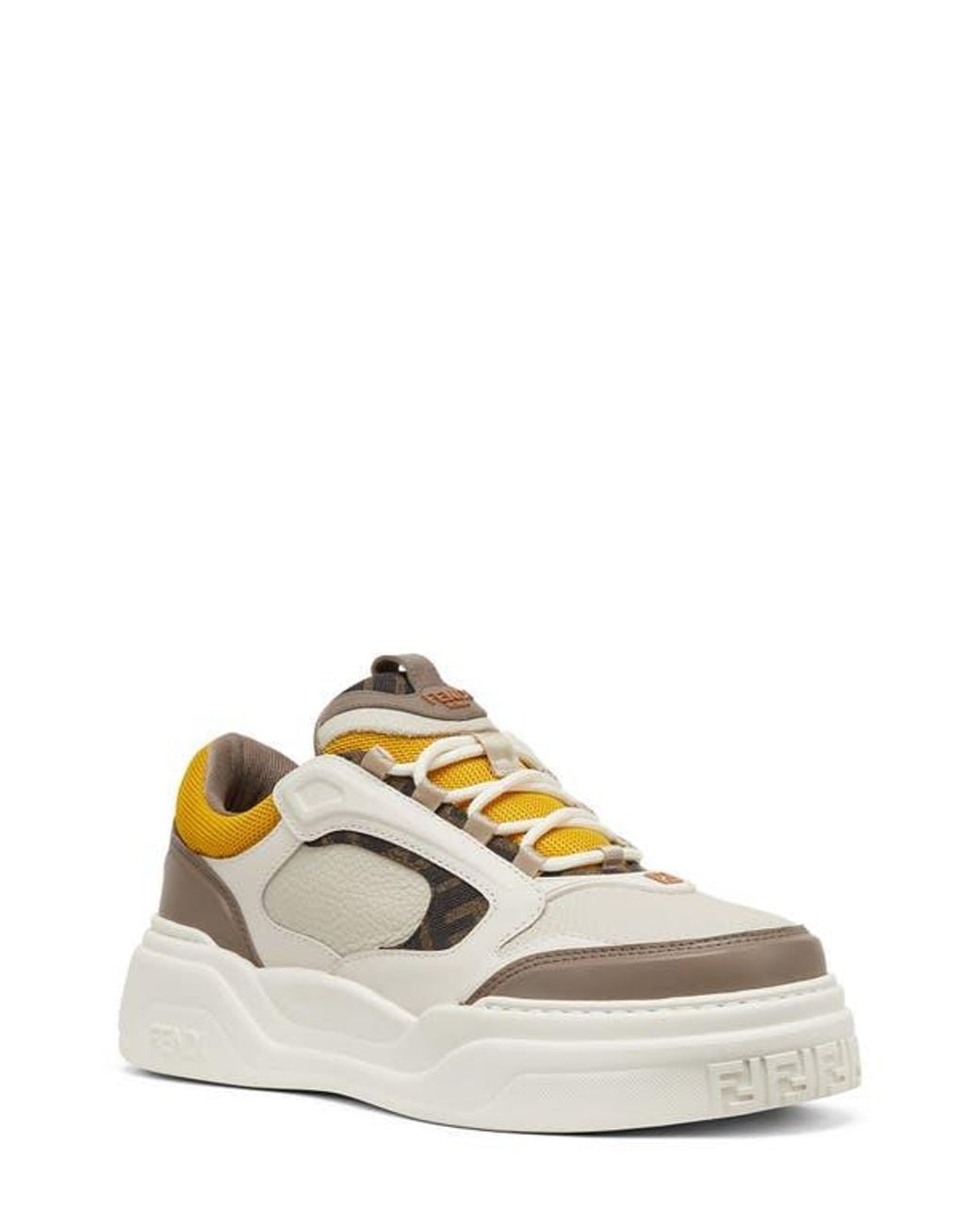 Fendi White Force Sneaker for men