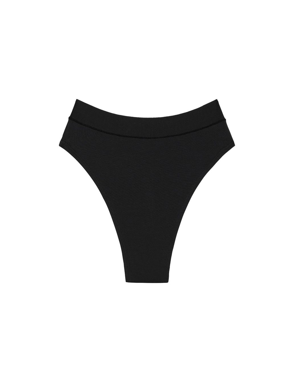 CUUP Black The Highwaist Thong