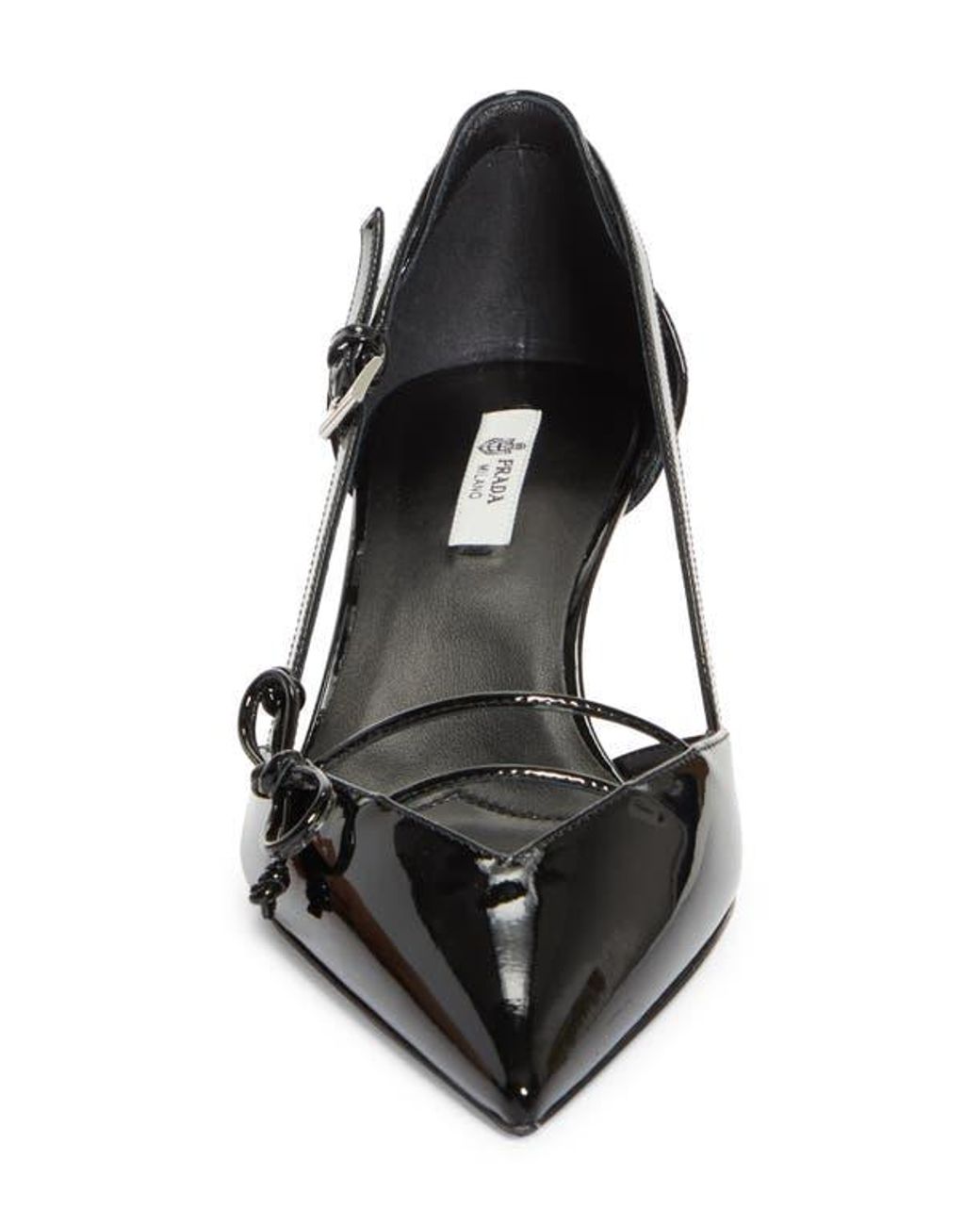 Prada Black Pointed Toe Pump