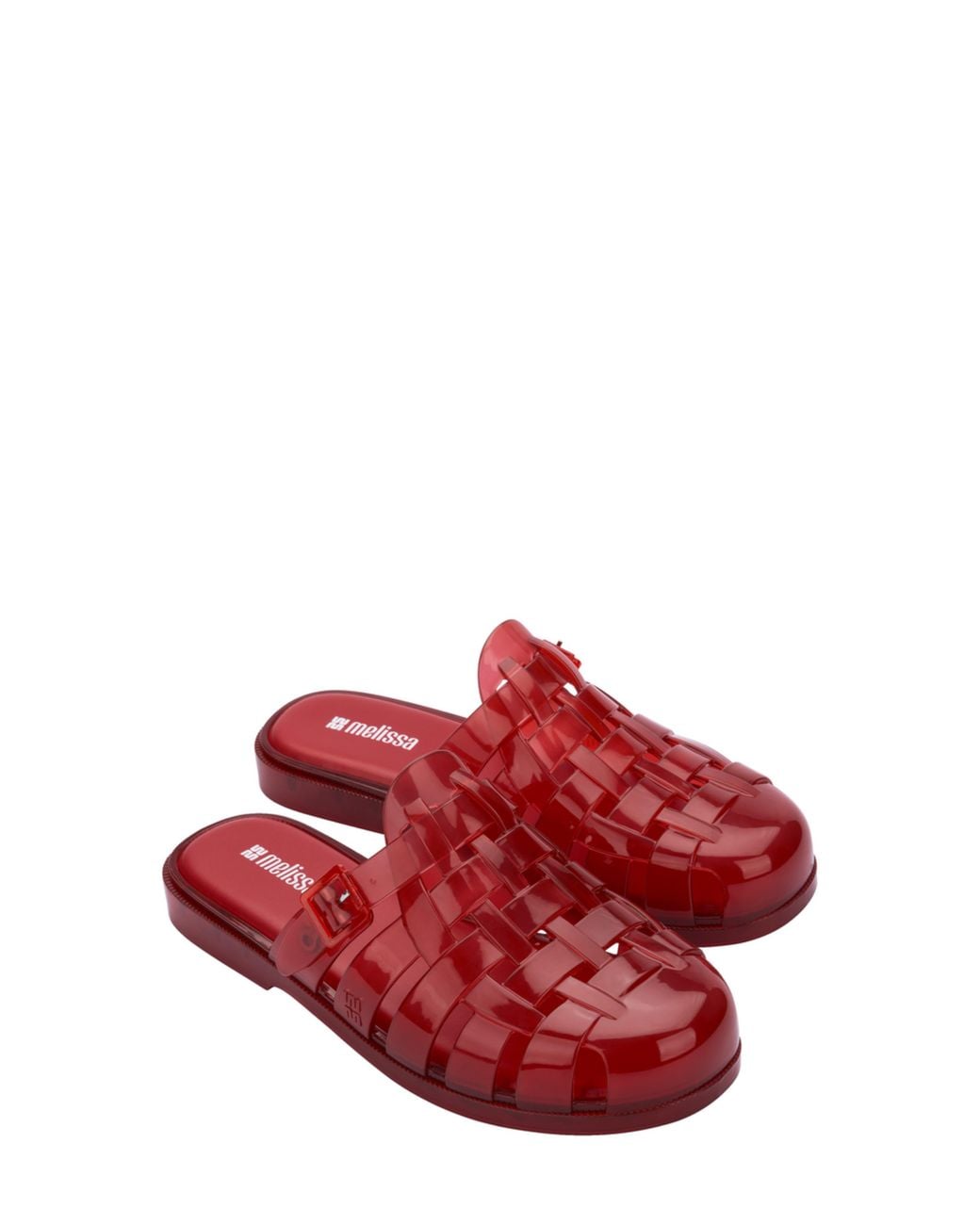 Melissa Red Possession Mule