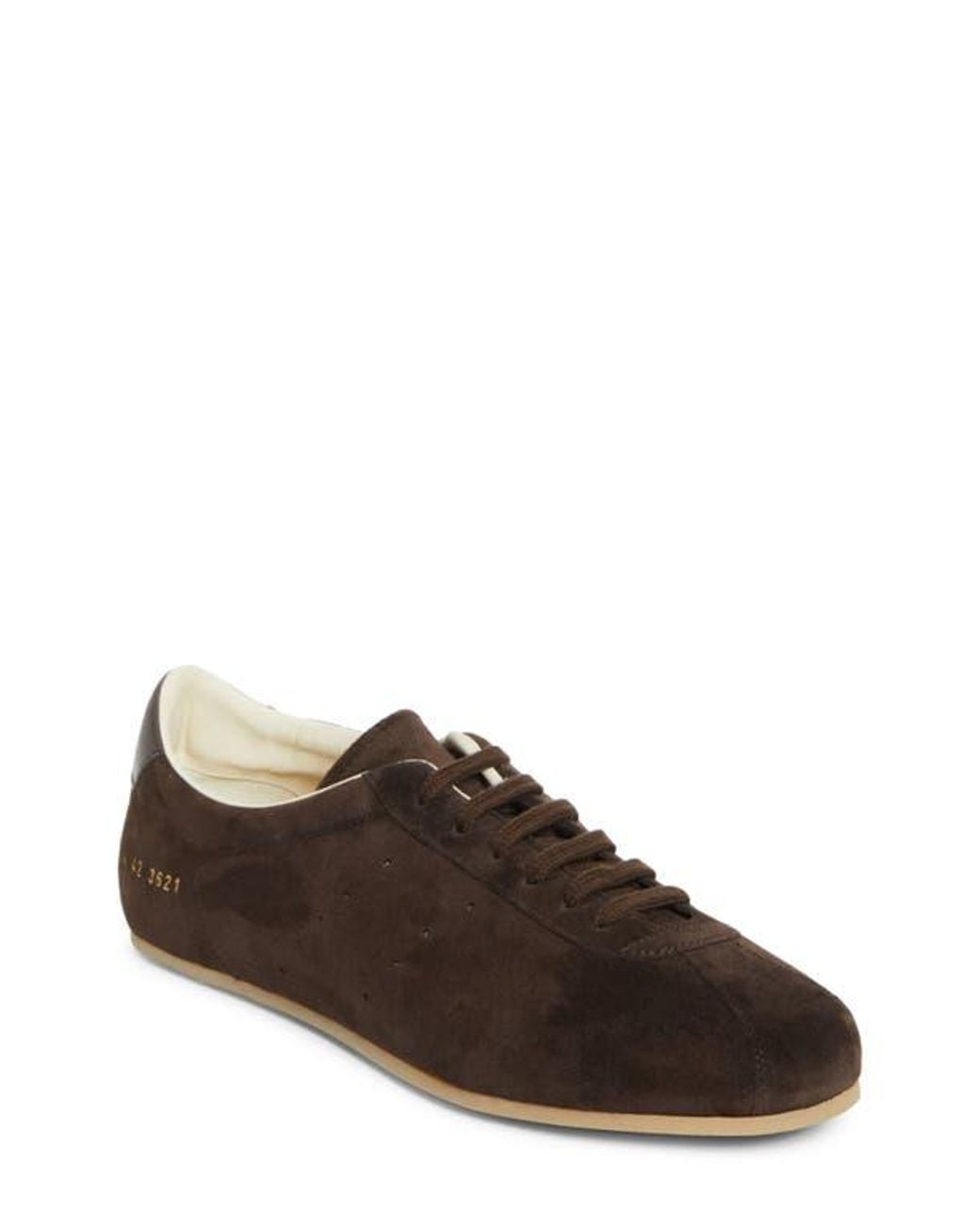 Common Projects Brown Driving Shoe Sneaker for men