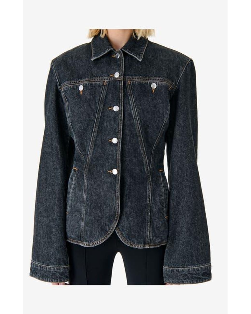 IRO Blue Iloan Denim Jacket