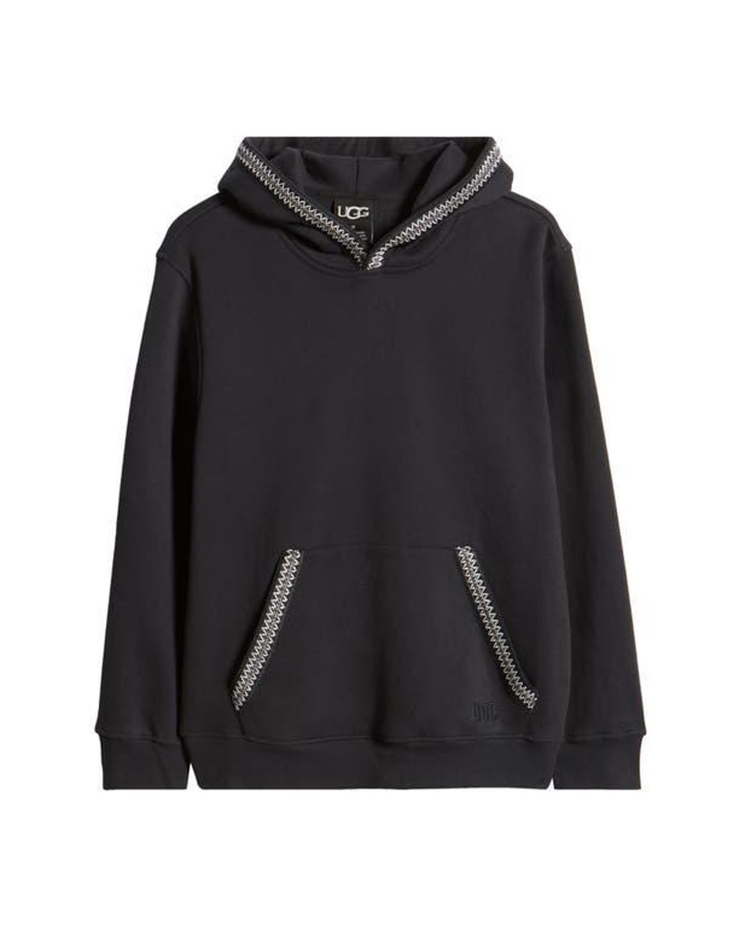 UGG Tasman Pullover Hoodie in Black for Men | Lyst