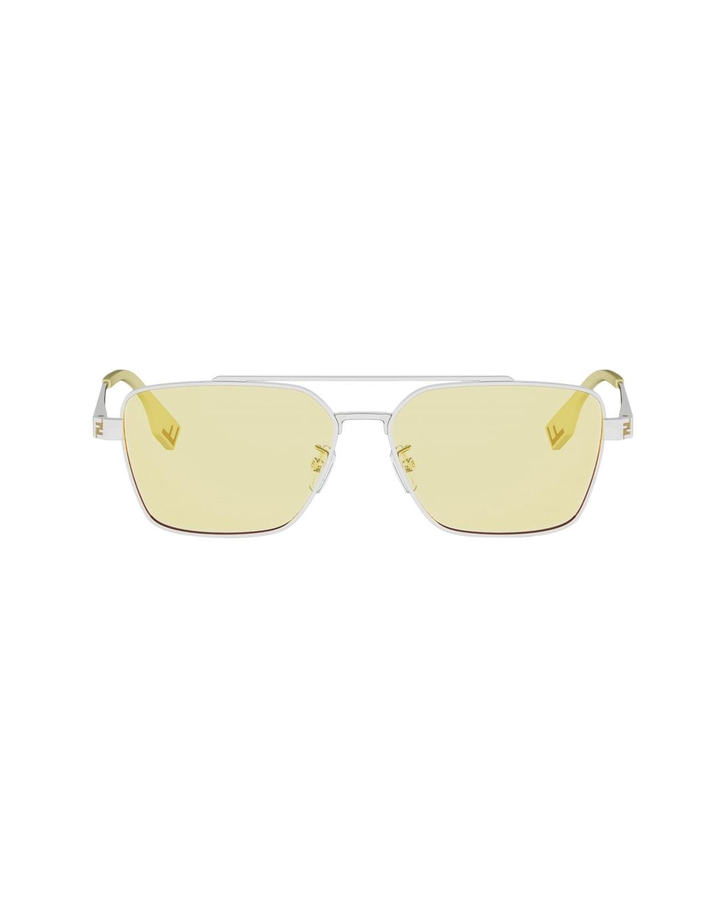 Fendi Multicolor Sky 57Mm Rectangular Sunglasses for men