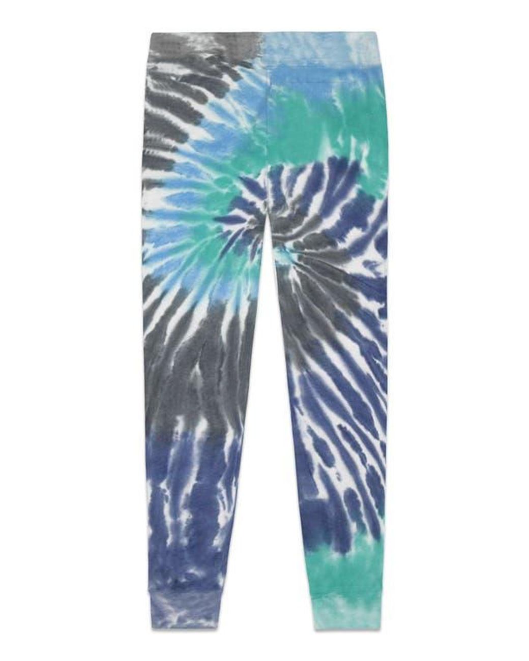 Alix Blue Ghost Tie Dye Fleece Jogger Pant for men
