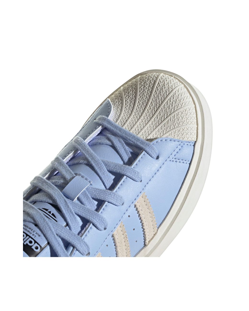 adidas Superstar Bonega Platform Sneaker in Blue | Lyst