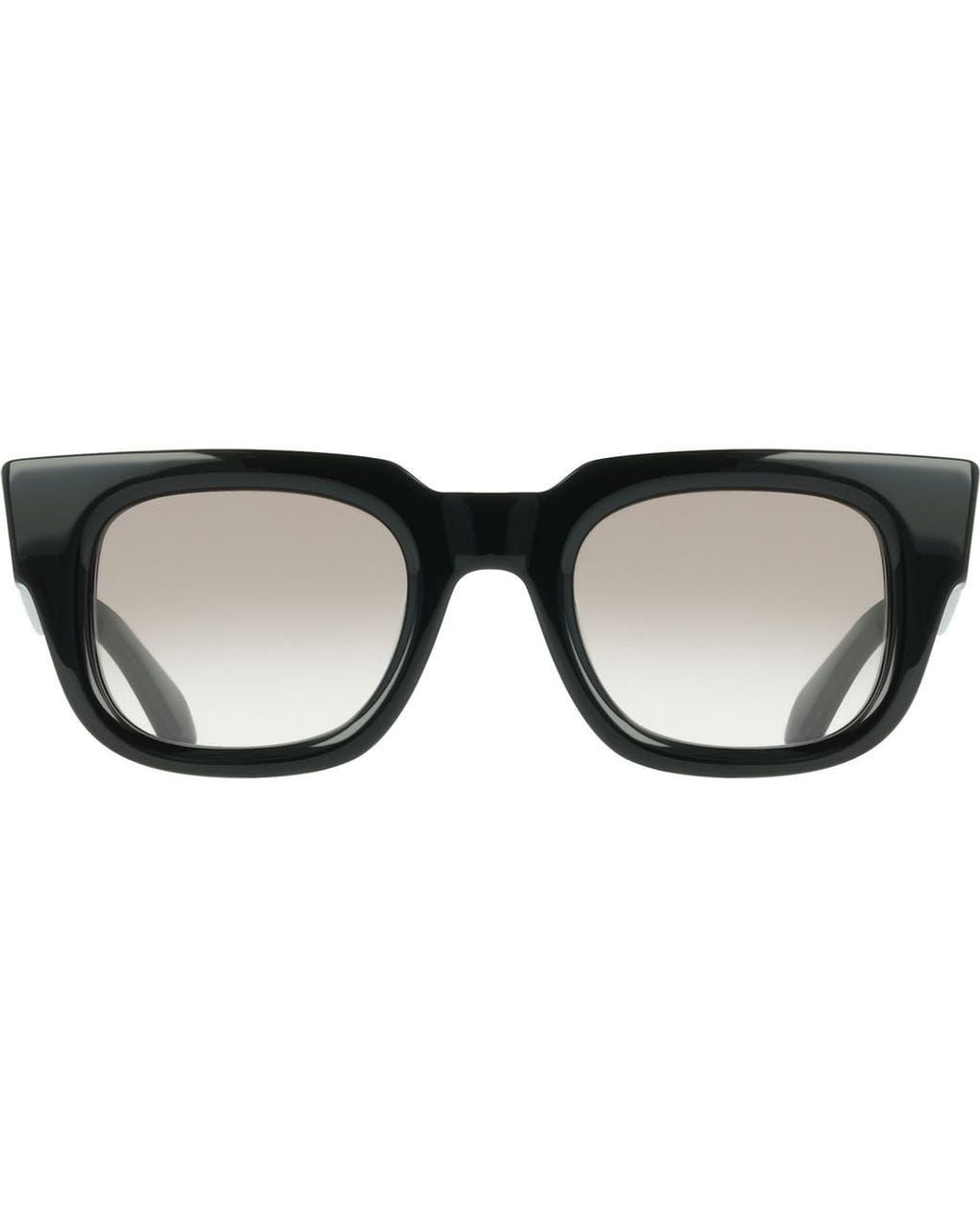 Ferragamo Black 49Mm Small Rectangle Sunglasses for men