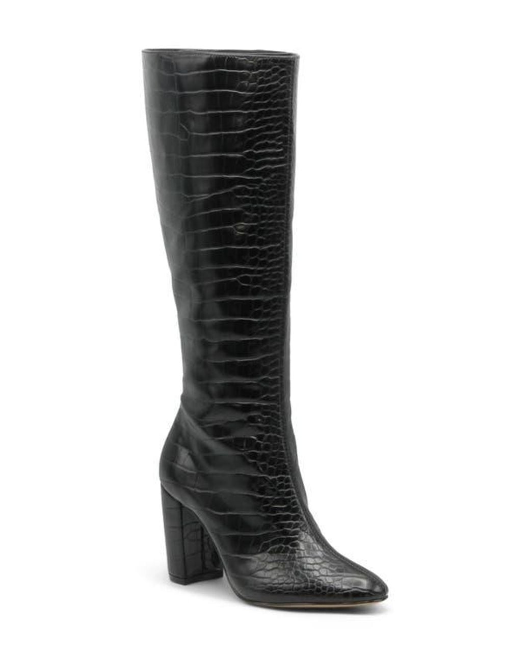 Charles David Black Bart Knee High Boot