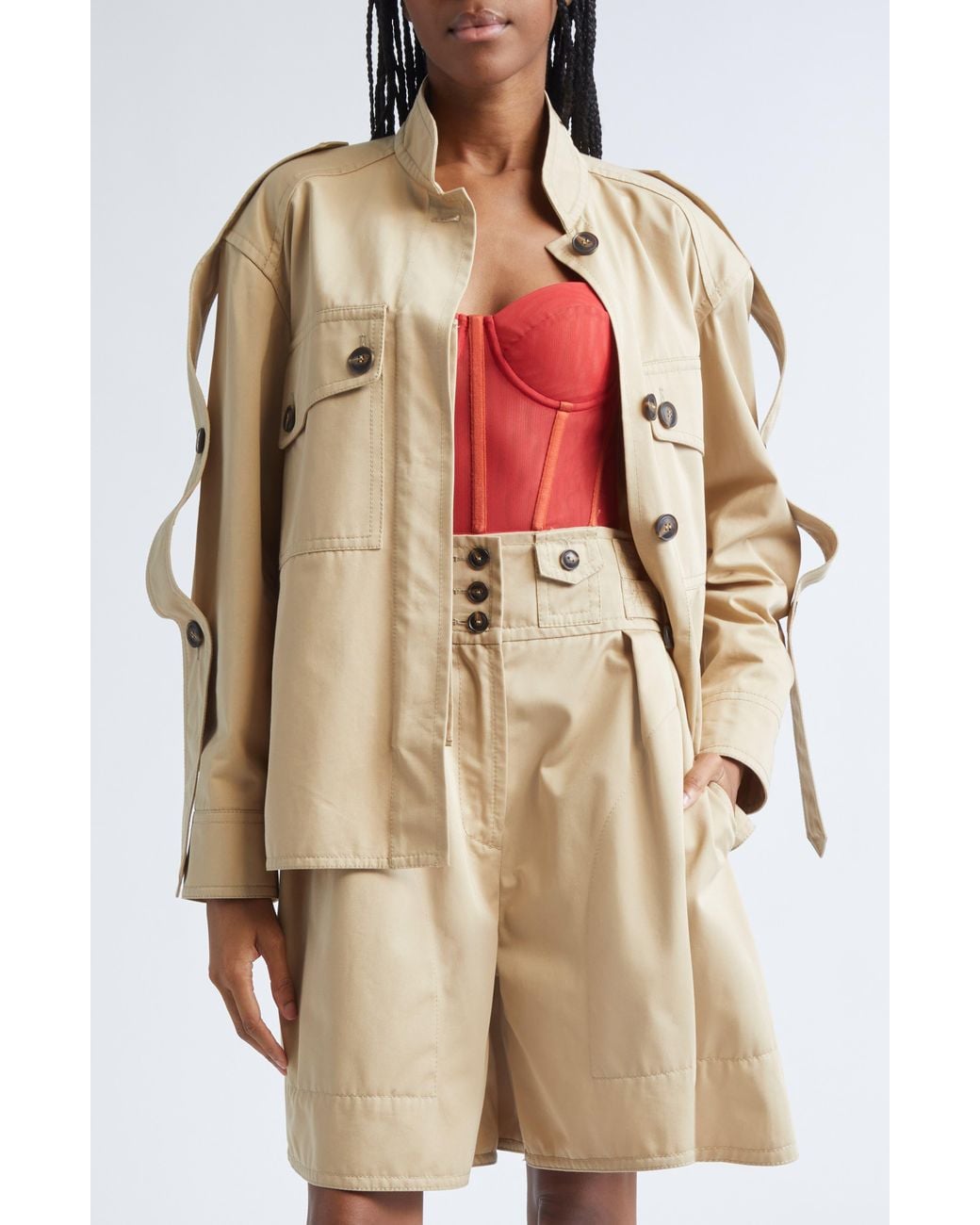 Zimmermann Natural Rebellion Cargo Jacket