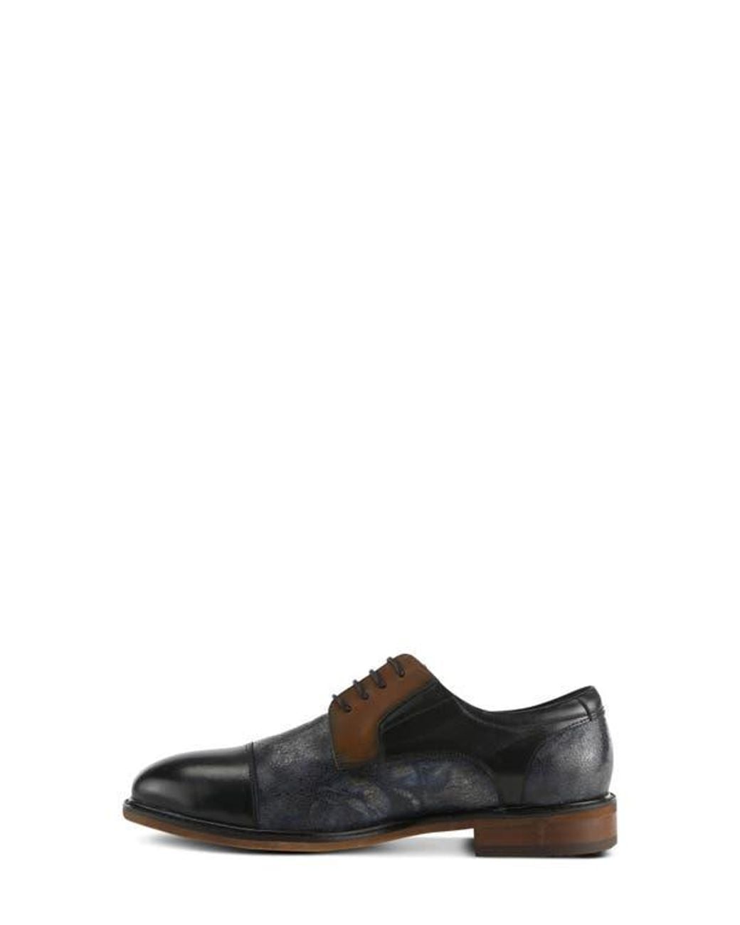 Spring Step Black Leron Derby