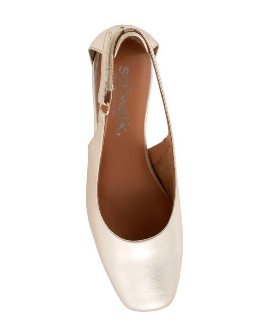 Softwalk® White Venice Flat