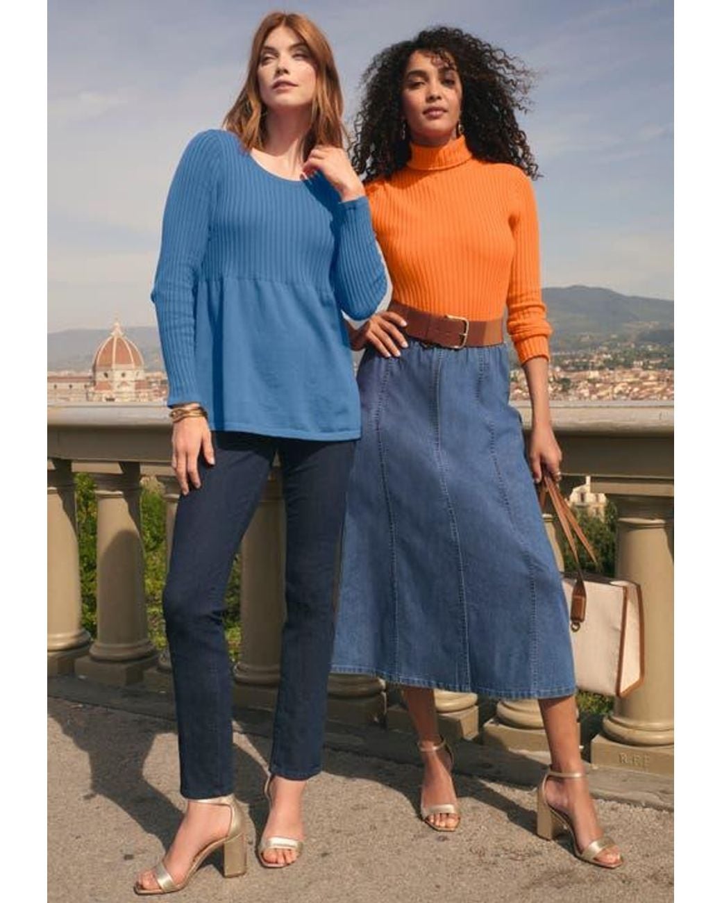 Jessica London White Stretch Denim Straight-Leg Jegging