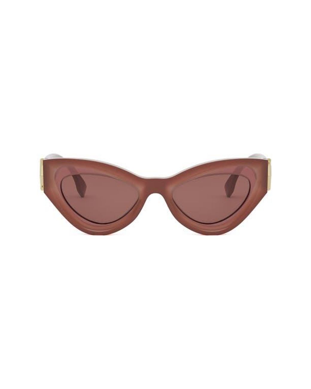 Fendi Ff Diamonds 52Mm Cat Eye Sunglasses | Lyst
